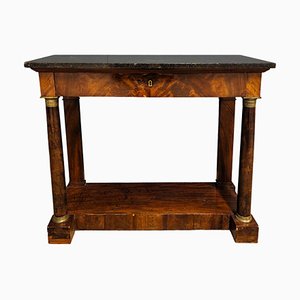 Empire Style Mahogany Console