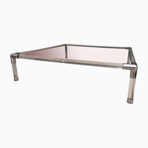 Italian Glass Coffee Table