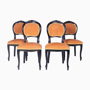 Louis XVI Baroque Style Chairs, Set of 4