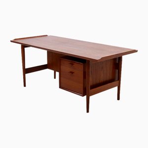 Danish Teak Executive Desk by Arne Vodder for Sibast, 1950s