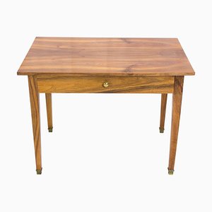 Antique Biedermeier Walnut Table