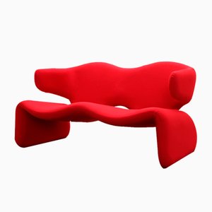 Djinn 2-Seater Sofa by Oliver Mourgue for Airborne, 1960s