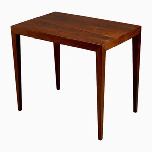 Rosewood Side Table by Severin Hansen for Haslev Møbelsnedkeri, 1960s