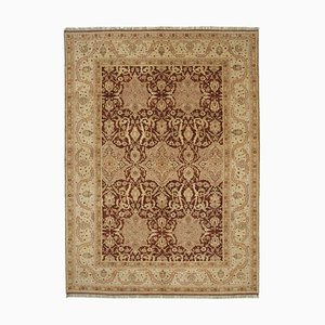 Tapis Oushak Oriental en Laine Fait Main