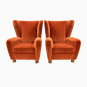 Armchairs by Guglielmo Ulrich, 1930s, Set of 2