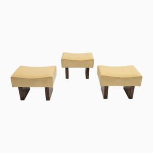 Stools by Guglielmo Ulrich, 1930s, Set of 3