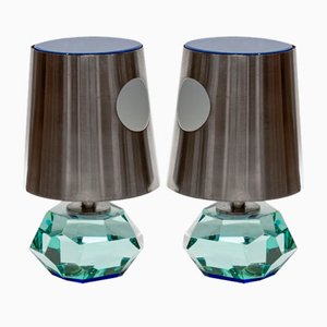 Model 2228 Lamps by Max Ingrand for Fontana Arte, 1950s, Set of 2