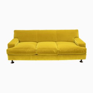 Vintage Yellow Sofa by Marco Zanuso for Arflex, 1960