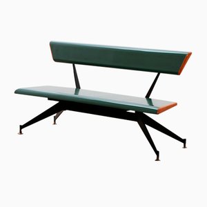 Banc Vert par Edoardo Paoli, Florence, 1955, Italie