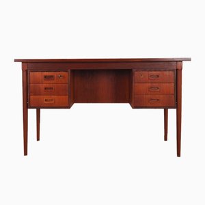 Scrivania in teak, Danimarca, anni '70