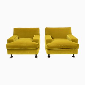 Set of Square Armchairs by Marco Zanuso for Arflex, 1960s