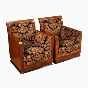 Art Deco Armchairs, 1930s, Set of 2