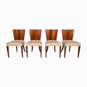 Set of 4 Chairs Designed by Halabala, 1930s, Set of 4