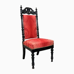 Chaise Pantoufle Napoléon III Noircie