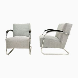 Bauhaus Cantilever Chairs by Mart Stam & Marcel Breuer for Mücke, 1935, Set of 2