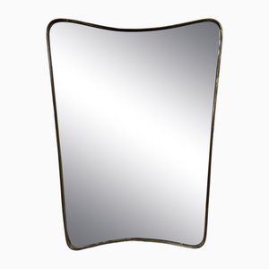 Specchio in ottone, Italia, anni '50