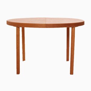 Round Extendable Dining Table by Skovmand & Andersen, Denmark, 1960s