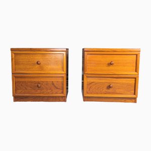 Albany Range Teak Bedside Tables from G-Plan, Set of 2