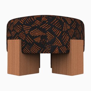 Pouf Cassette Collector Marine Kuba par Alter Ego Studio