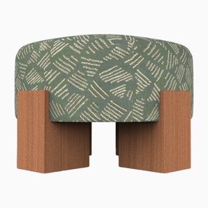 Collector Cassette Pouf in Sea Glass Kuba by Alter Ego Studio