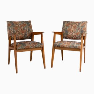 Vintage Armchairs, 1950s, Set of 2