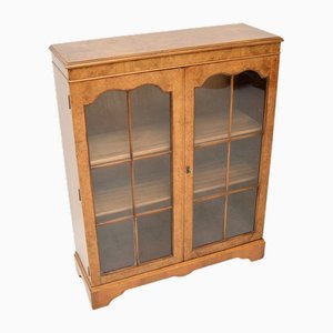 Vintage Burr Walnut Bookcase, 1930