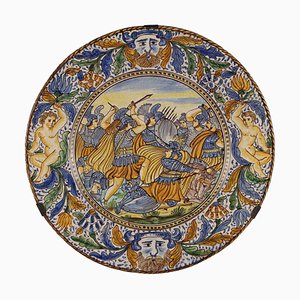 Assiette de Parade en Maiolica