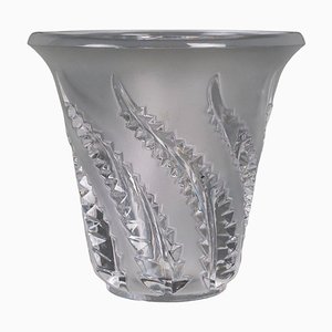 Crystal Vase by Lalique, France, 20th Century