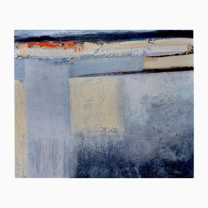 Patricia Mcparlin, A Winter Dawn, 2022, Techniques mixtes sur toile