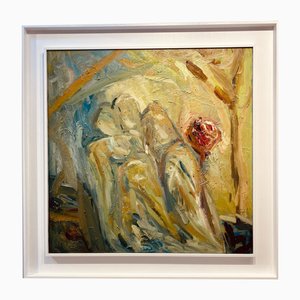 Francesca Owen, El triunfo del amor, pintura al óleo, 2022