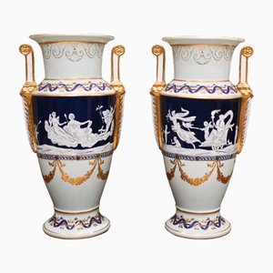 Vases Meissen Pate Sur Pate Classiques, Allemagne, Set de 2