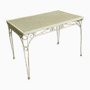 French Metal Table in the style of Mategot, 1950s