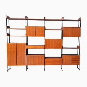 Modulares Bücherregal aus Teak, 1960er