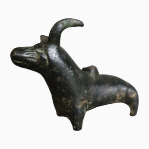 German Artist, Sculpture of Deer, 13th-14th Century, Bronze