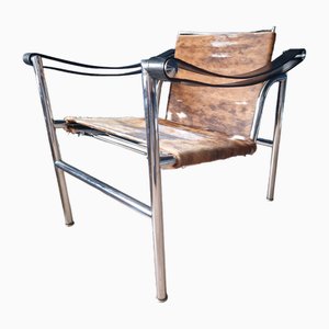 Poltrona Lc1 di Le Corbusier per Cassina, anni '60