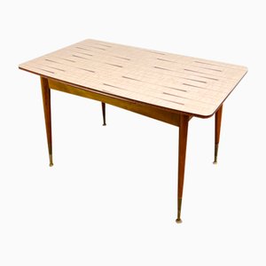 Table de Salle à Manger Extensible et Ajustable en Hauteur, 1970s