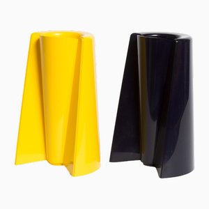 Vases Pago Pago Vintage par Enzo Mari pour Danese Milano, 1970s, Set de 2