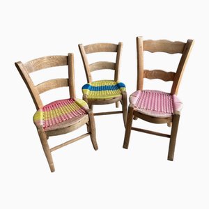 Small Children's Chairs, Set of 3