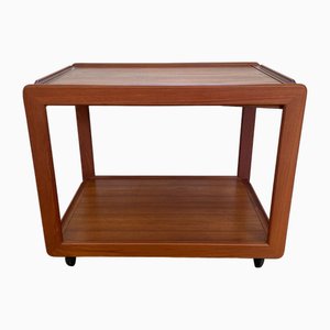 Teak Barwagen im skandinavischen Design, 1960er