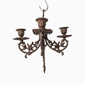 Candelabro francés antiguo, década de 1890