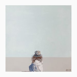 Joanna Woyda, In a Hat, 2024, Acryl auf Leinwand