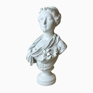 After Carrier-Belleuse, Bust, 1900, Bisque