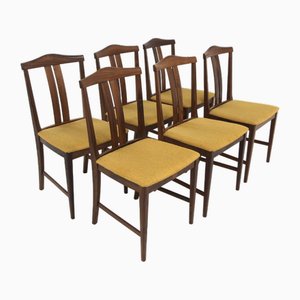 Scandinavian Chairs in Rosewood, Sweden, 1960s, Set of 6