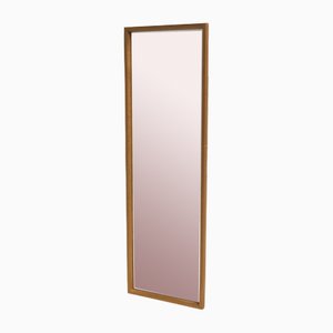 Miroir Scandinave en Chêne, Suède, 1960s