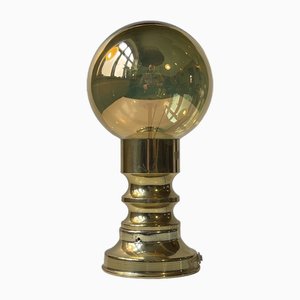 Midcentury Spy Ball Tischlampe aus Messing von Frimann, 1960er