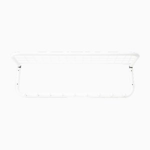 Weißer Vintage Wandhänger, 1980er