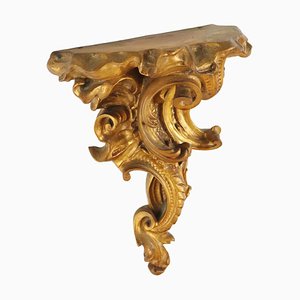 Barockes goldenes Bronzeregal