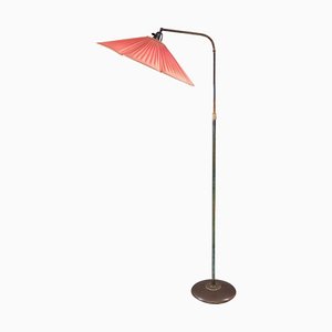 Swedish Modern Floor Lamp attributed to Nordiska Kompaniet, 1940s