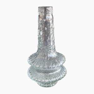 Vintage Eisglas Vase von Timo Sarpaneva für Iittala, 1970er