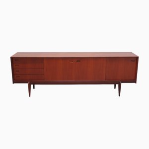 Credenza grande in teak di Oswald Vermaercke per V-Form, anni '60